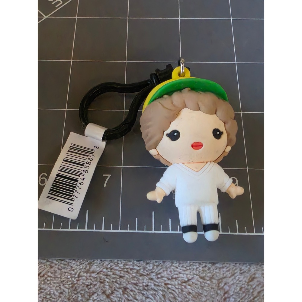 Golden Girls Rose Nylund 3D Foam Bag Clip Keychain Monogram ABC Signature